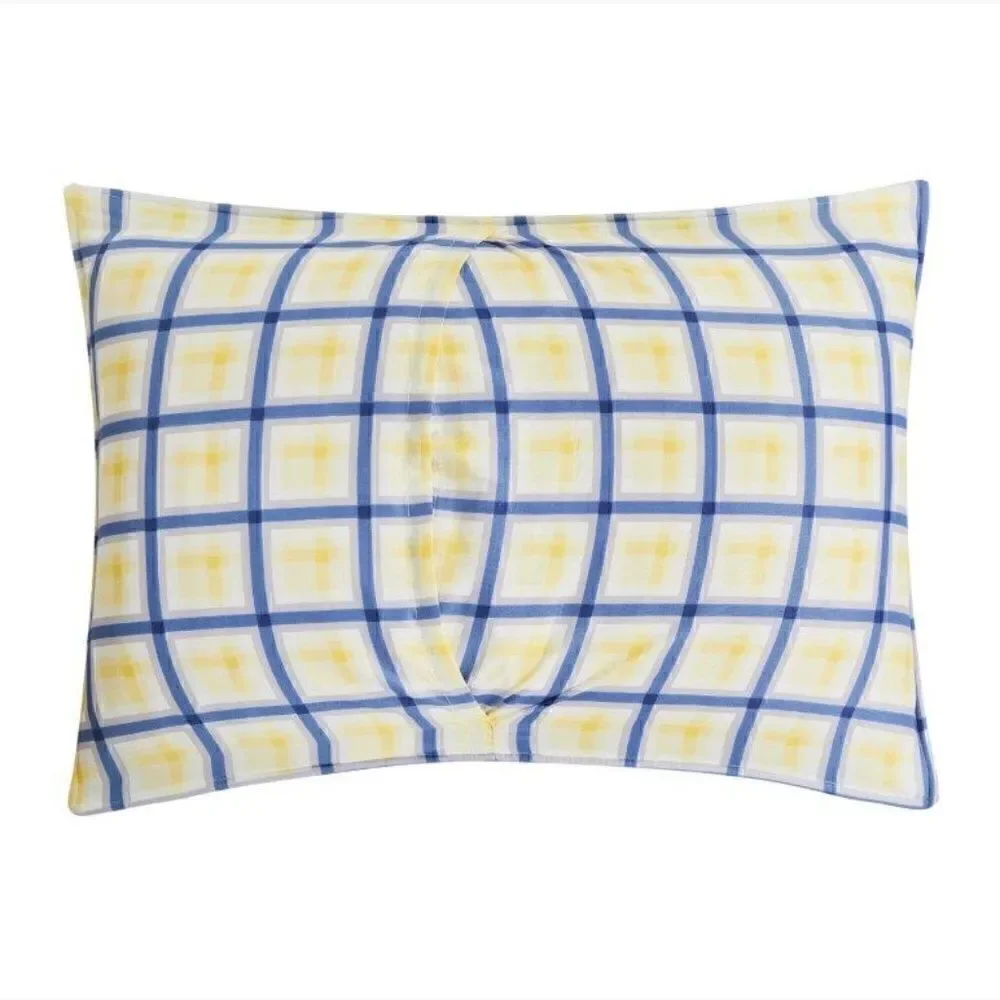 NEW! Garden Blue Bell Printed KING Quilt Set with Bonus Tote Bag Farmhouse
